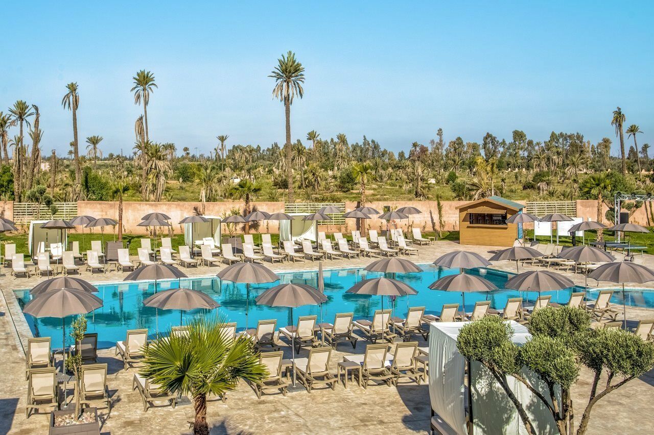 Be Live Collection Marrakech Adults Only All Inclusive Marakéš Exteriér fotografie The swimming pool at the hotel